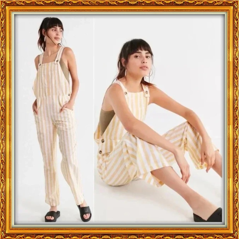 NWT | Urban Outfitters Striped Overalls!!